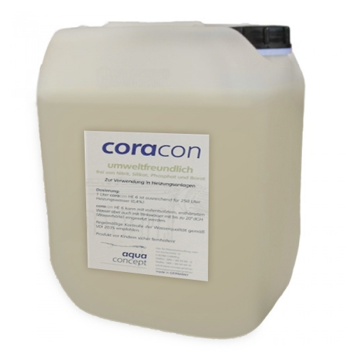 Heizungswasseraufbereitung Solarschutz Coracon HE6 - 10 Liter Kanister